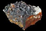 Quartz Cluster with Iron/Manganese Oxide - Diamond Hill, SC #98924-2